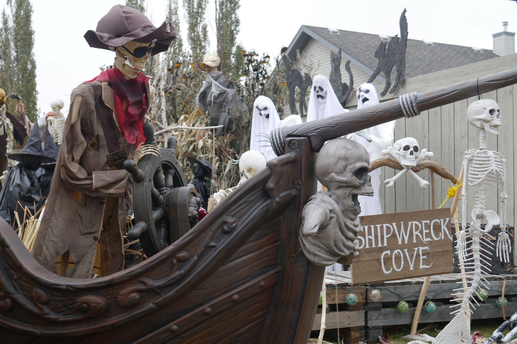 PHOTOS: Ghost ships and ghastly denizens sail the St. Albert seas