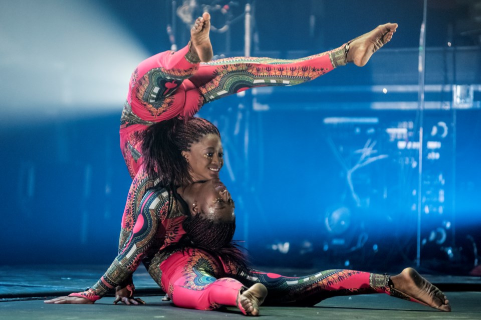 The culture on Guinea is brought to life through the acrobatics of Won'Ma Africa now running at St. Albert's Interantional Children's Festival of the Arts until June 2. PETER GRAHAM/Photo