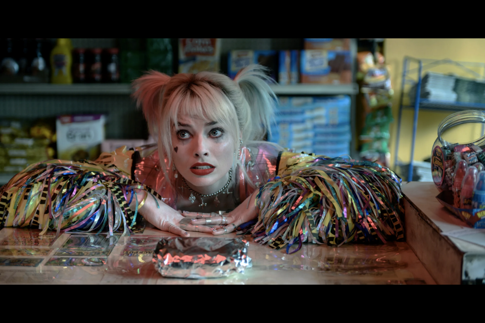 Harley Quinn sure was colourful in her movie Birds of Prey, the sequel of sorts to the Suicide Squad. WARNER BROS/Photo