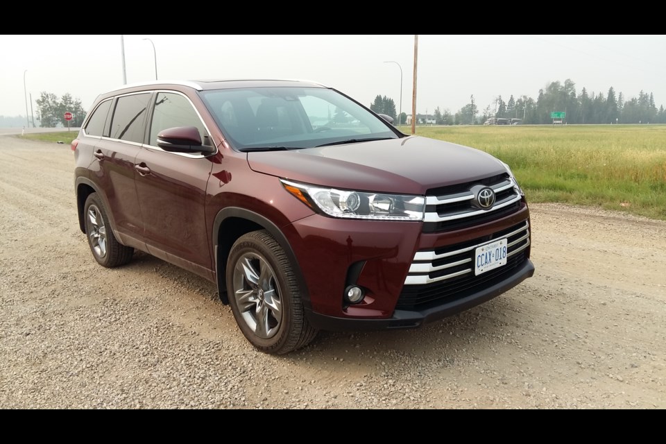 The 2019 Toyota Highlander SUV offers a smooth, comfortable ride and is roomy enough for for a family of five or six.
GARRY MELNYK/Photo