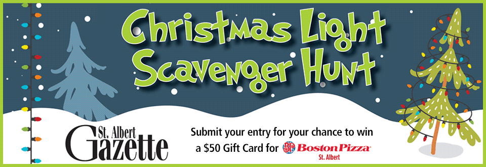 Christmas Light Scavenger Hunt