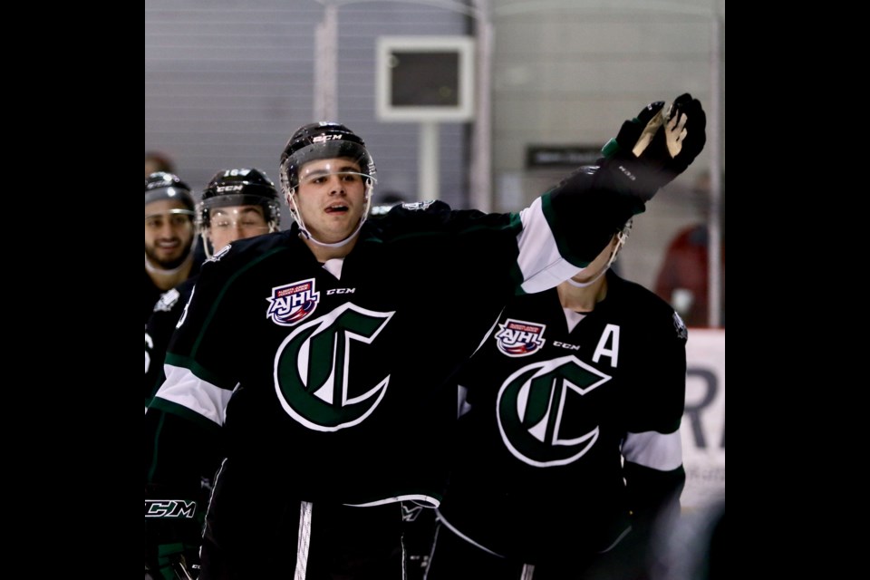 Carter Savoie was drafted by the Edmonton Oilers in round four and was the 100th pick overall. Photo by Target Photography