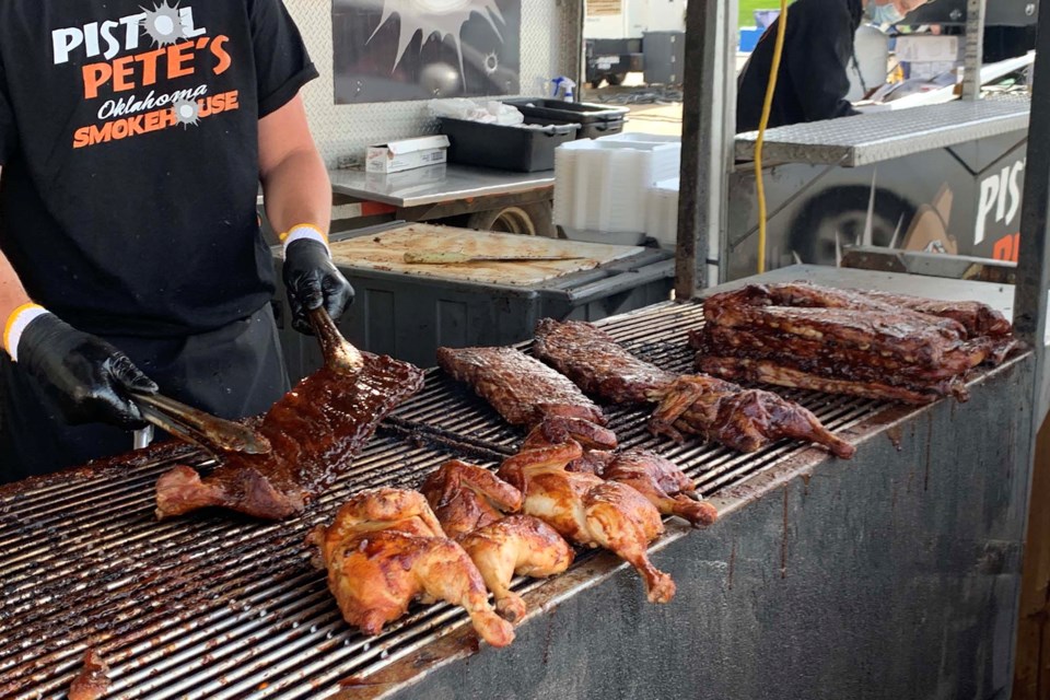 Pistol Pete's Barbecue is one of three rib teams returning to St. Albert RibFest at St. Albert Centre parking lot on June 10 to 12. MARK DIXON/Photo