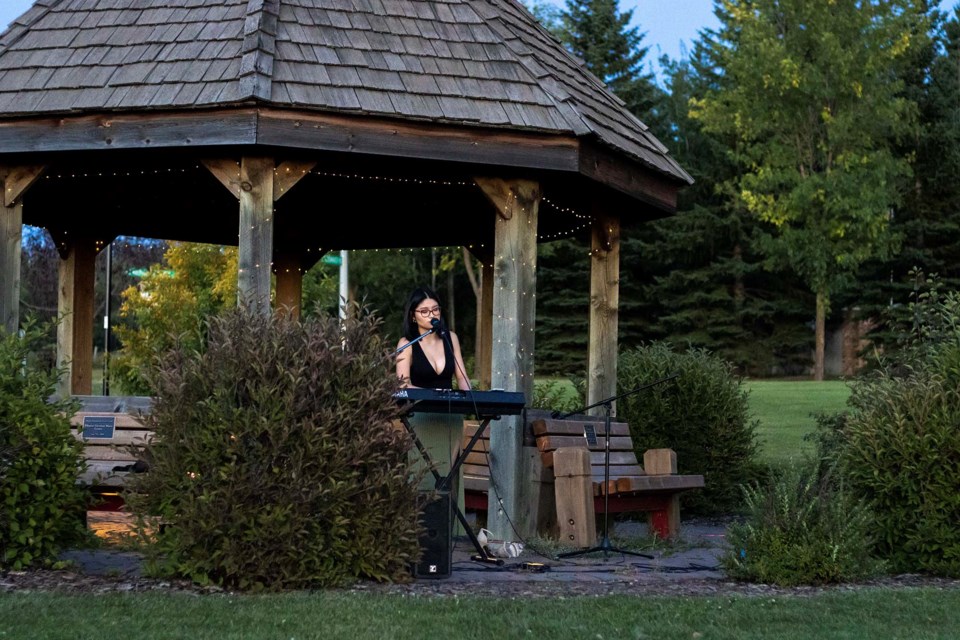 In 2020 Jenn Nguyan performed at Amplify's Illuminate in Kingswood Park. This year the local performer is part of the kickoff at Amplify Al Fresco on Aug. 8 at Lions Park. ASH HALINDA/Photo