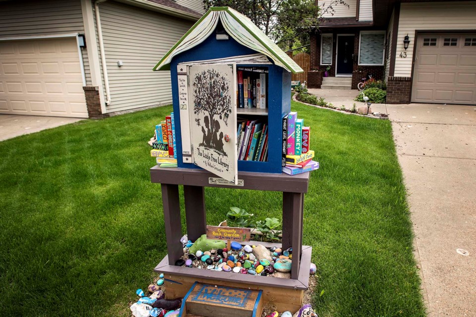 Little Free Libraries are still popping up and staying popular as seen here on Welland Crescent in St. Albert on Tuesday, July 9, 2019. 