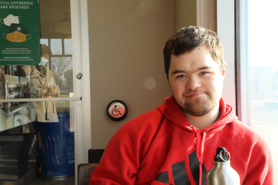 Erik King will be on AISH his whole life. His family says they are fortunate they can help him when the funds don't cover his expenses. JESSICA NELSON/St. Albert Gazette