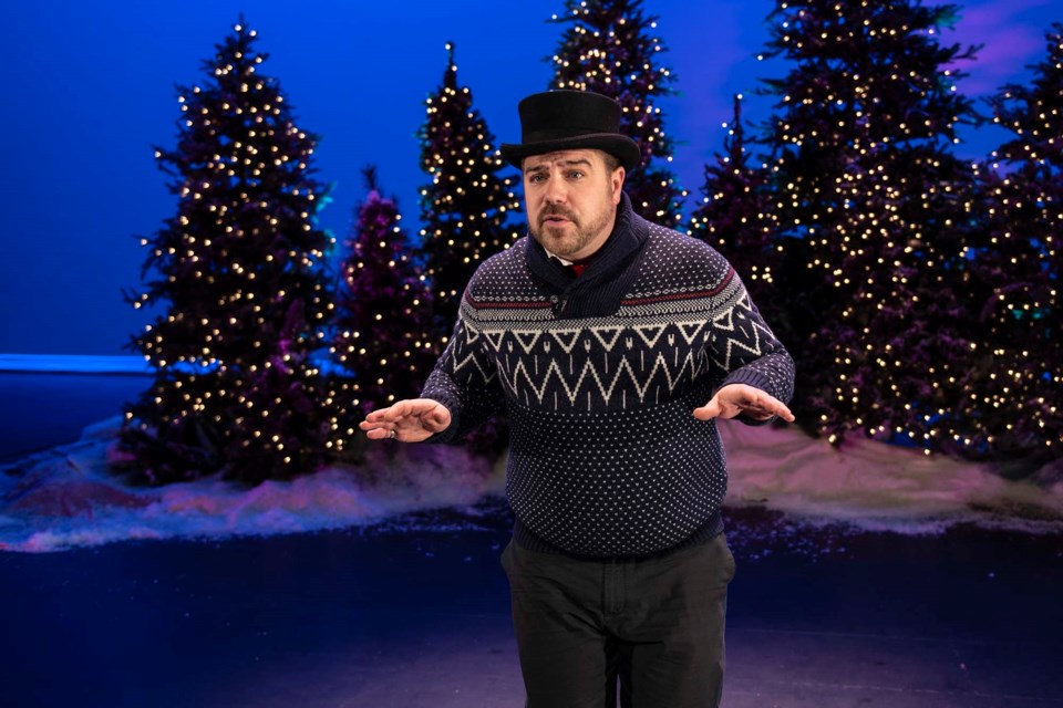 St. Albert Children's Theatre alumni Julien Constantin adds a dash of top hop zest to Countdown 2 Christmas. The virtual cabaret runs Dec. 17 to 23. GLEN FREEMAN/St. Albert Gazette