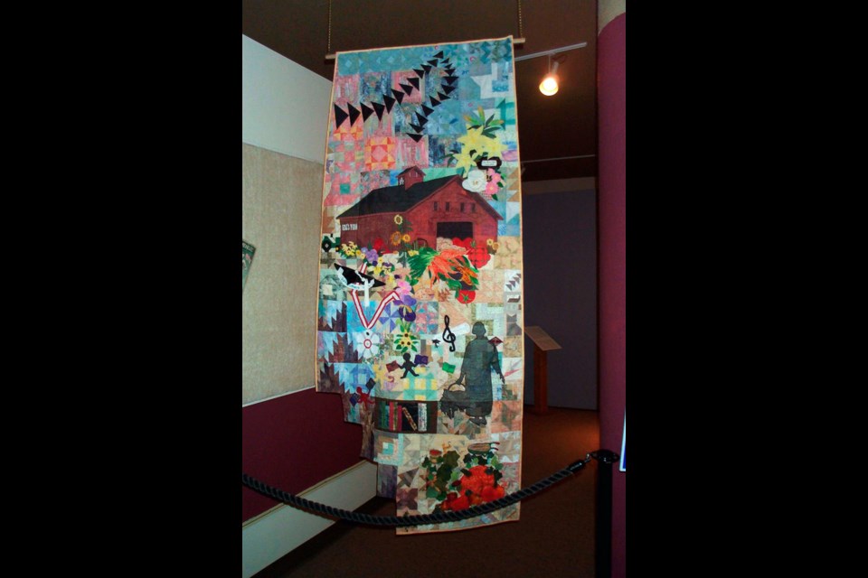 The Lois Hole Commemorative Quilt has been on display at the museum on a number of occasions since it was first commissioned by the St. Albert Quilters Guild 20 years ago. MUSEE HERITAGE MUSEUM/Supplied