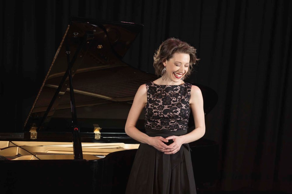 Classical pianist and humourist Sarah Hagen stops by the Arden Theatre on Friday, March 4 as part a nine-show Alberta tour. SUPPLIED/St. Albert Gazette