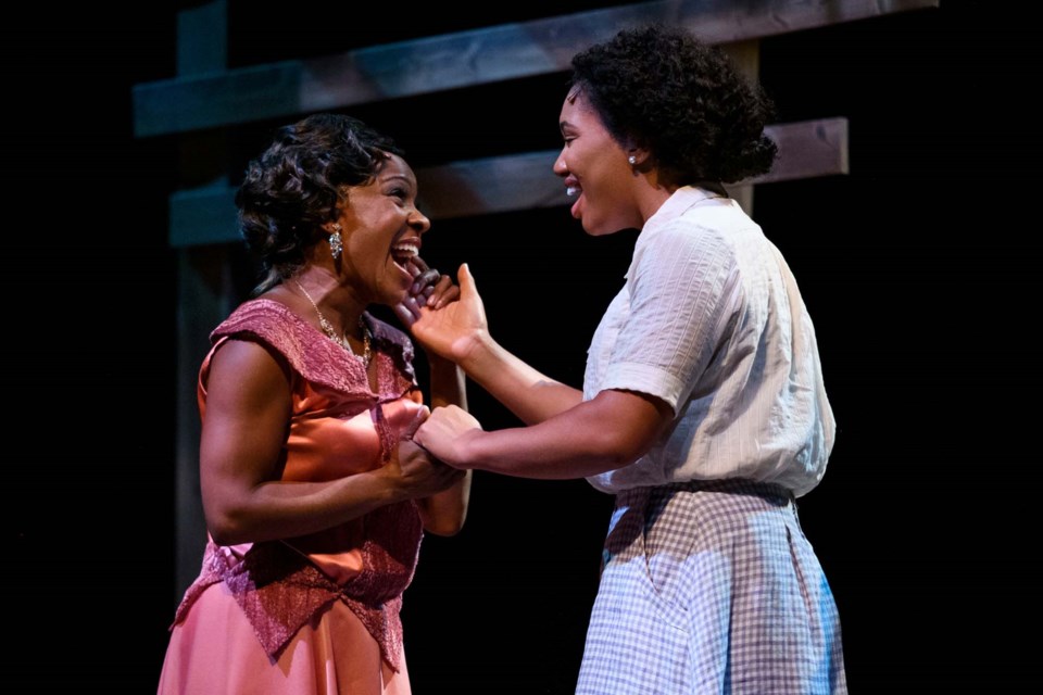 Karen Burthwright and Tara Jackson star in the Citadel Theatre fall season opener The Color Purple. IAN JACKSON/Photo