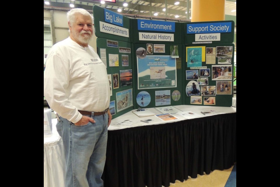 Robert "Bob" Lane, shown here as he looked in 2016. Lane worked to co-found the Big Lake Environment Support Society (BLESS) and helped create Lois Hole Park. MILES CONSTABLE/BLESS