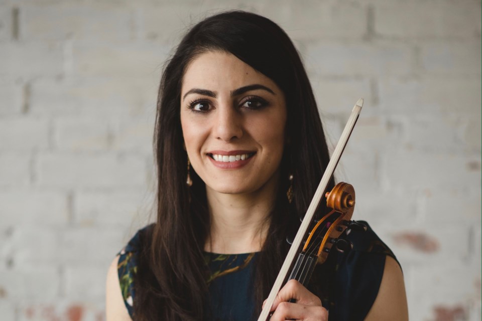 Fans of St. Albert violinist Neda Yamach can expect a masterly classical performance in her next appearance at St. Albert Chamber Music Society's Take 10 Pop Up Concerts with a performance at Chapters book store on Sept. 10. 