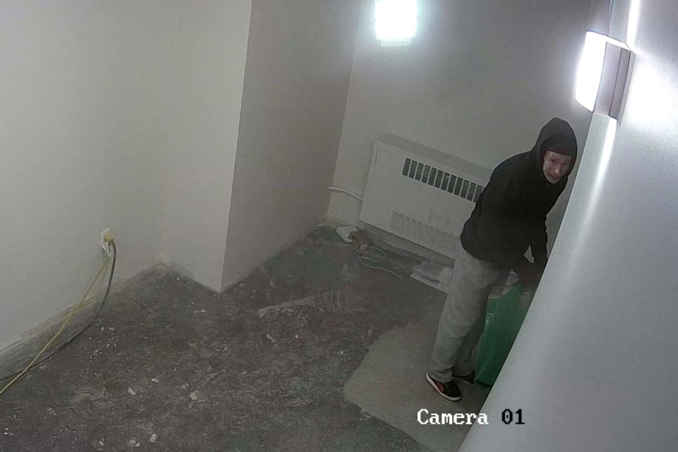 A suspect is featured in this photo. St. Albert. ST. ALBERT RCMP/Photo