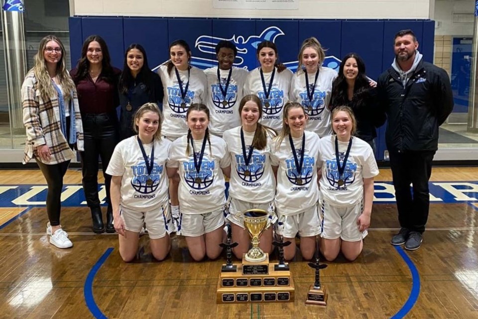 SACHS placed first in the Ross Sheppard Totem Hoops Classic on Dec. 4, 2021. SUPPLIED/Photo