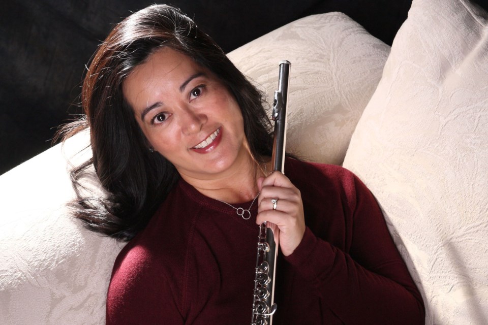 St. Albert flautist Crystal Krips is a founding member of Terzetto. As part of Take 10, the trio will perform a free noon hour concert at St. Albert Place on Thursday, Oct. 10. 