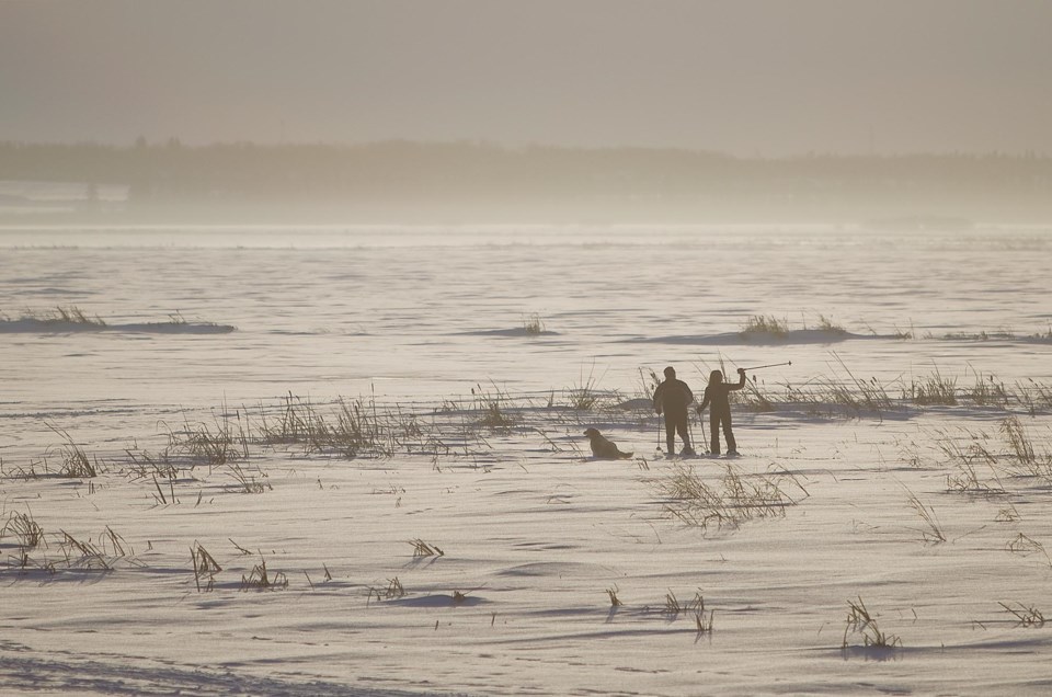 snow shoe on big lake-CC-4866