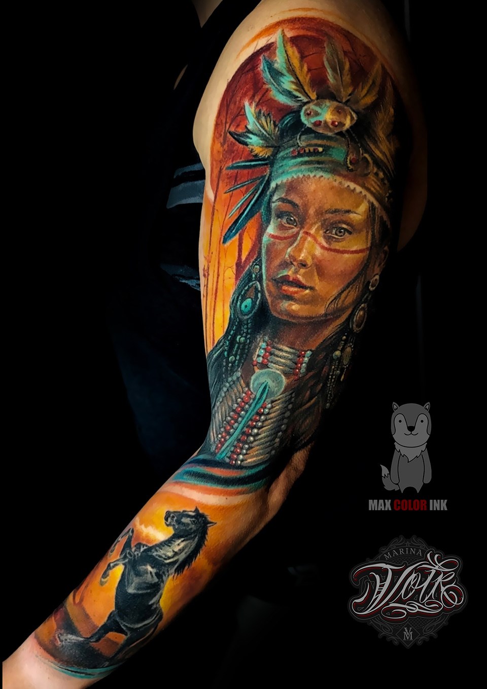 native-tattoo-arm