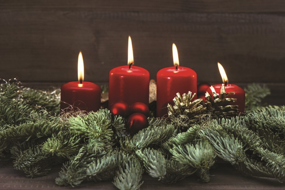 Christmas candles