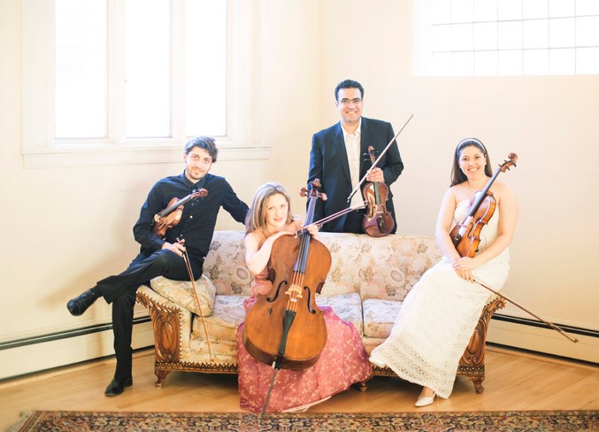 One of Western Canada’s most active chamber groups, the Vaughan String Quartet returns to play for St. Albert Chamber Music Society Series on Saturday, March 16, at St. Albert United Church.