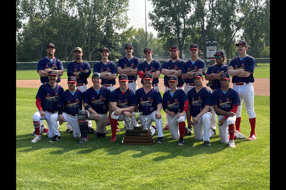 The St. Albert Cardinals won the championship this year, defeating the Westlock Red Lions. ZACH POLLARD/ Supplied