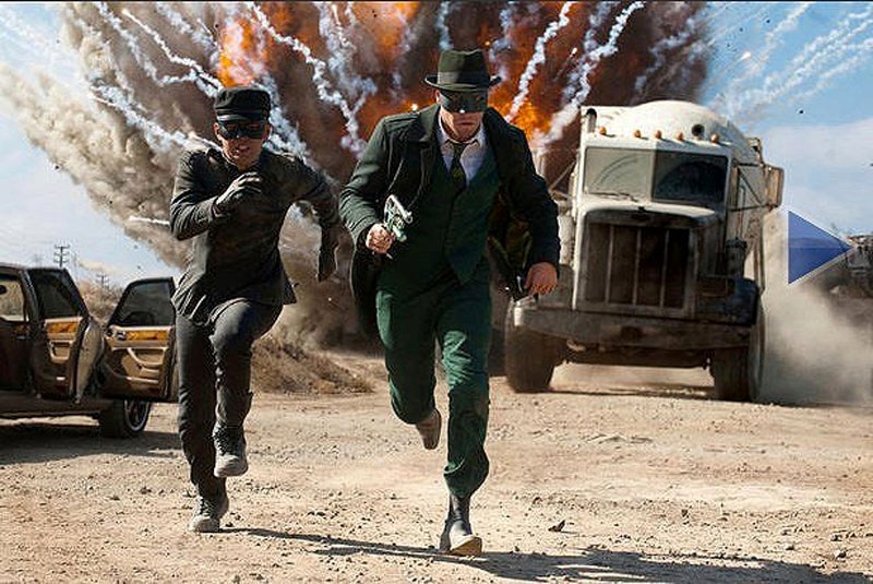 Seth Rogen and Cameron Diaz star in The Green Hornet