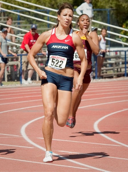 Deanna Sullivan of St. Albert is in her final season running track for the University of Arizona Wildcats. In 2010 the former high school standout with the St. Albert