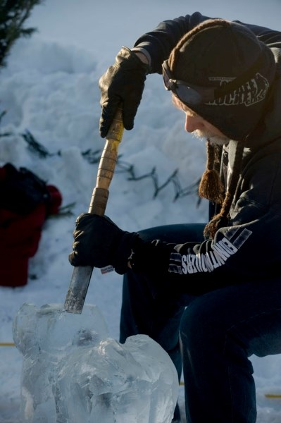 The art of sculpting ice will be on display in Edmonton during Deep Freeze
