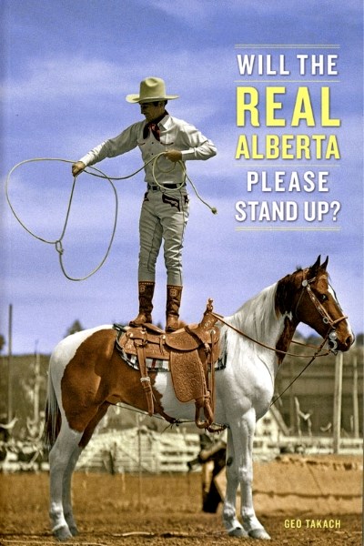 Geo Takach talks one-on-one with the extinct Albertosaurus in his book Will the Real Alberta Please Stand Up? in an effort to find our province&#8217;s true identity.