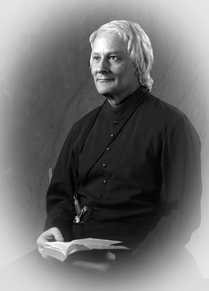 Rooney and Punyi Educational Theatre Productions bring Father Albert Lacombe to life in a play at St. Albert Catholic Parish on Sunday.