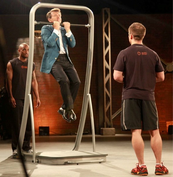 Former St. Albert resident Michael Bulva entered the Dragons&#8217; Den recently to try and secure funding for his weight resistance-based home gym. The episode featuring