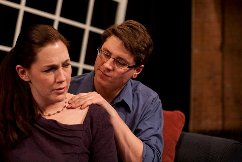 Walterdale Playhouse is staging David Lindsay-Abaire&#8217;s Pulitzer-Prize-winning Rabbit Hole. It runs Feb. 9 to 19. Actors are Joyce Labriola as Becca and Daniel J.