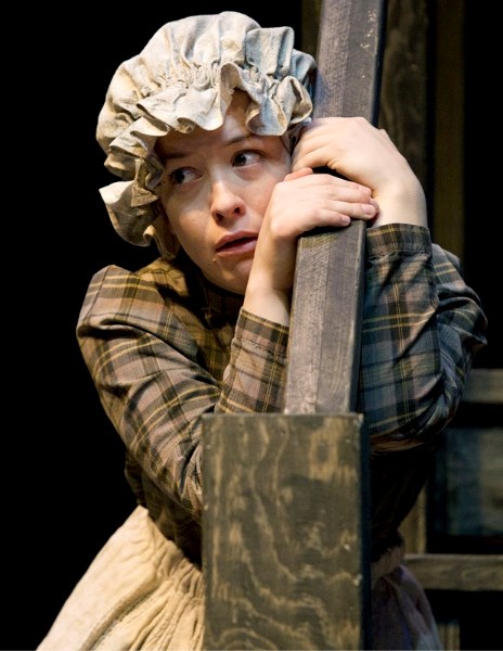 Kyla Shinkewski of St. Albert performs a scene from The Life and Adventures of Nicholas Nickleby being held at the Timms Centre for the Arts from Feb. 10 to 19.