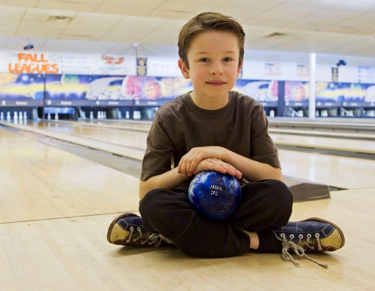 Eight-year-old Jaden Babiuk hopes to throw another strike against cancer with an upcoming fundraiser at the St. Albert Bowling Centre.
