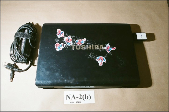 Edmonton police testified that a file found on this laptop recovered in Mark Twitchell&#8217;s car included graphic details about a killing with similarities to what police