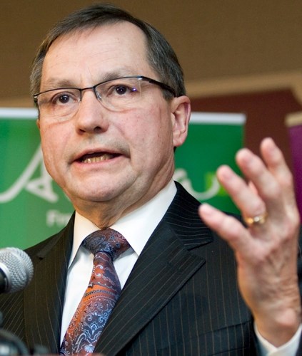 Premier Ed Stelmach wants federal political parties to think about Alberta