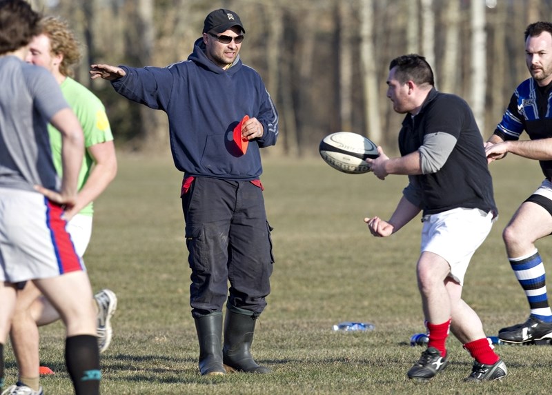 As head coach Chal Smyth directs traffic