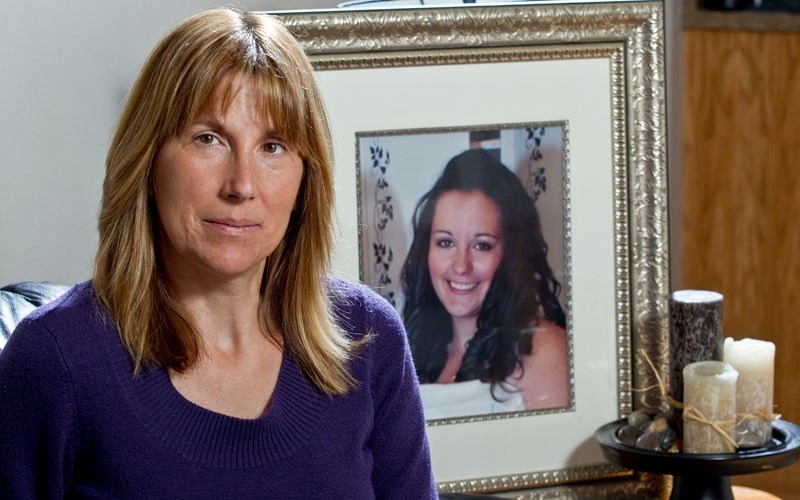 Lynne Rosychuk holds a cherished photo of her daughter