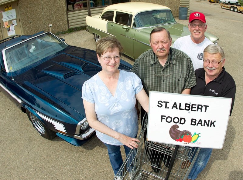 St. Albert Cruisers members (L-R) Eric Sigvaldason