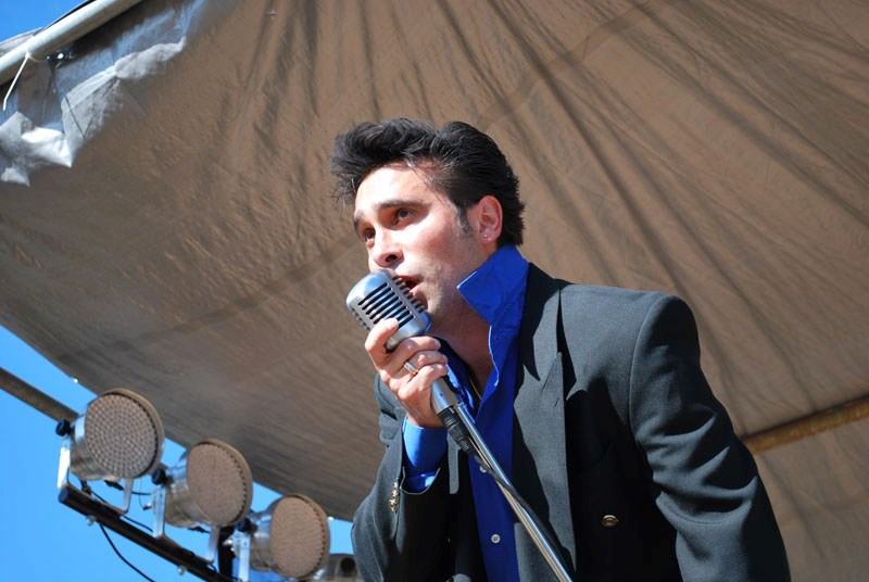 Vic de Sousa is one of 14 Elvis Presley tribute artists who will be performing at the third annual Blue Suede Music Festival near Alcomdale Aug. 13 and 14.