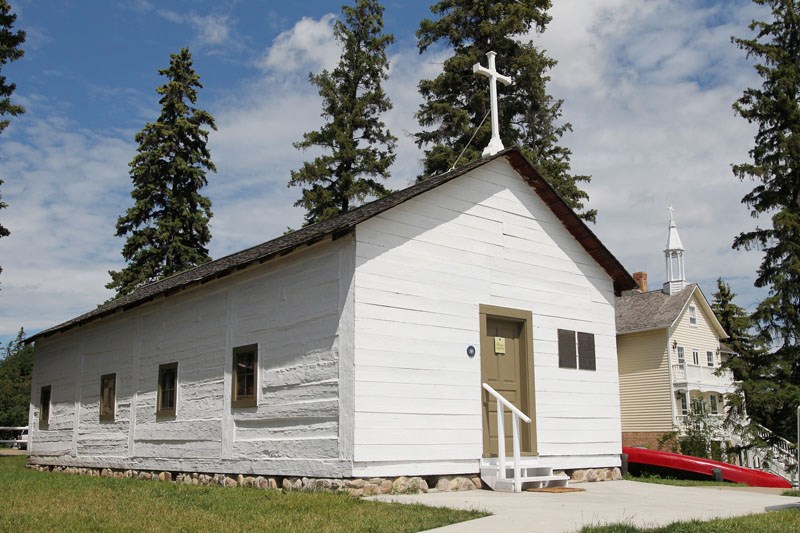 Father Lacombe Chapel will be the site of a 150th birthday party this Sunday. Built in May 1961