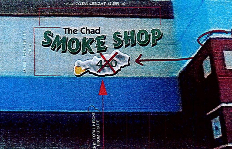 This mock-up