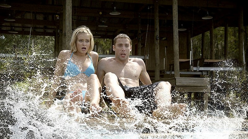 Terror lurks under the water in the new thriller Shark Night 3D.