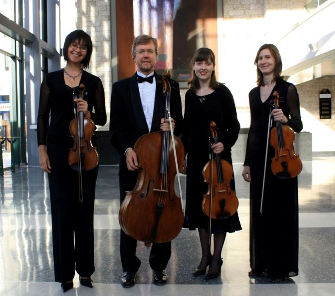 Onyx String Quartet launches the St. Albert Chamber Music Recital series at Don&#8217;s Piano Warehouse on Saturday