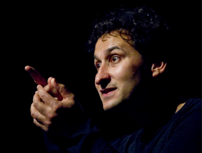 Actor Raoul Bhaneja takes on 17 different roles in a version of Shakespeare&#8217;s Hamlet in a one man act at the Arden Theatre last Friday evening.