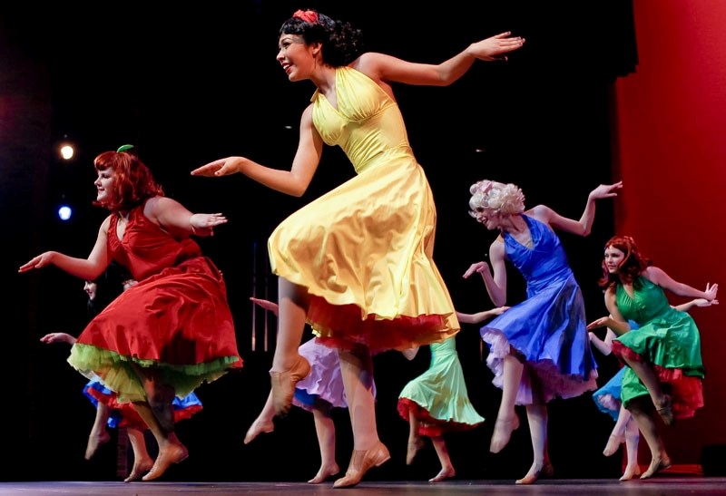 Dancers from the Art of Dance perform during the St. Albert Chamber of Commerce&#8217;s Awards of Distinction ceremony at the Arden Theatre on Thursday. The ceremony saw nine 