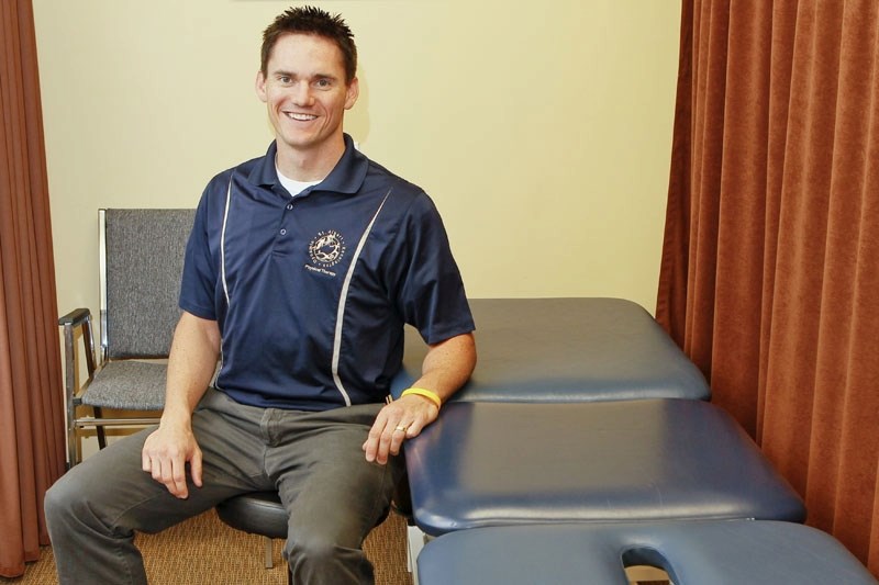 Physiotherapist James Dean was chosen for the Avenue Top 40 Under 40 list for his work in helping people who can&#8217;t afford his services