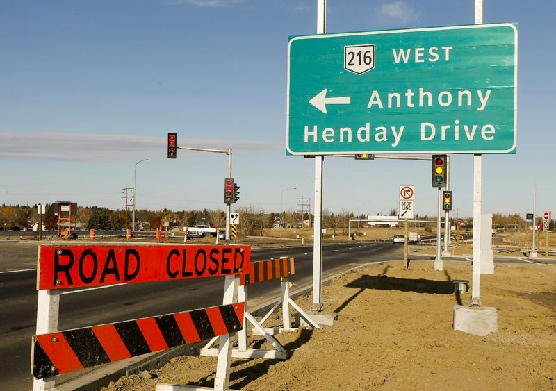 Traffic was flowing along the newly-completed Campbell Road interchange at Anthony Henday on Friday. Experts say it will be years before we can determine the road&#8217;s