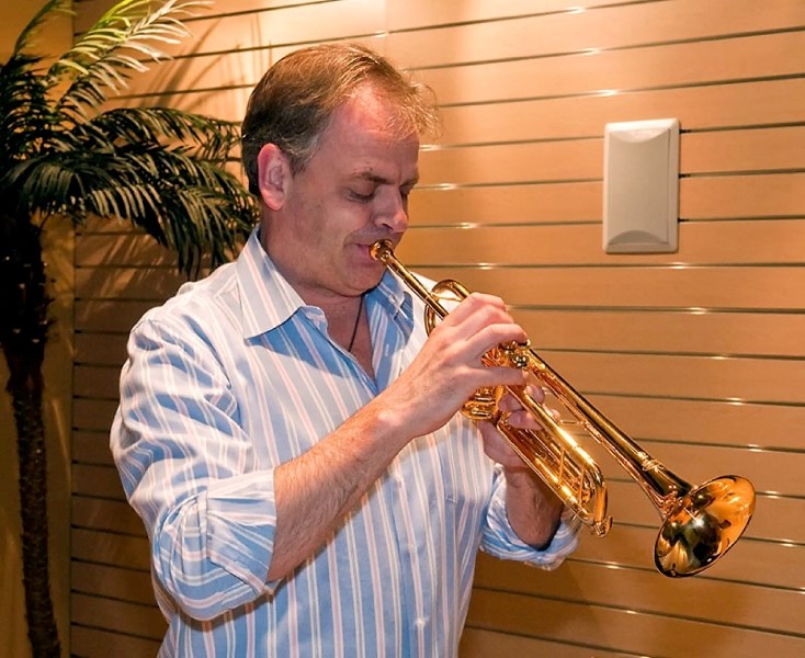 World renowned trumpeter Jens Lindemann brings his talent and golden trumpet back home.