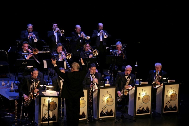 River City Big Band with guest vocalist Chandelle Rimmer from St. Albert are performing at the Morinville Community Cultural Centre on Saturday