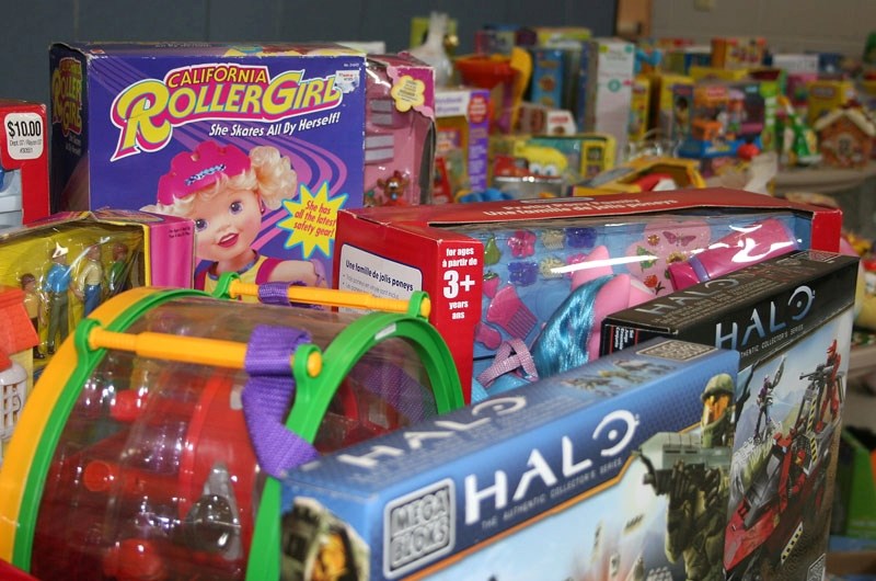 There&#8217;s been lots of toys for the Salvation Army&#8217;s toy room that lets parents of struggling families pick out toys for their children.